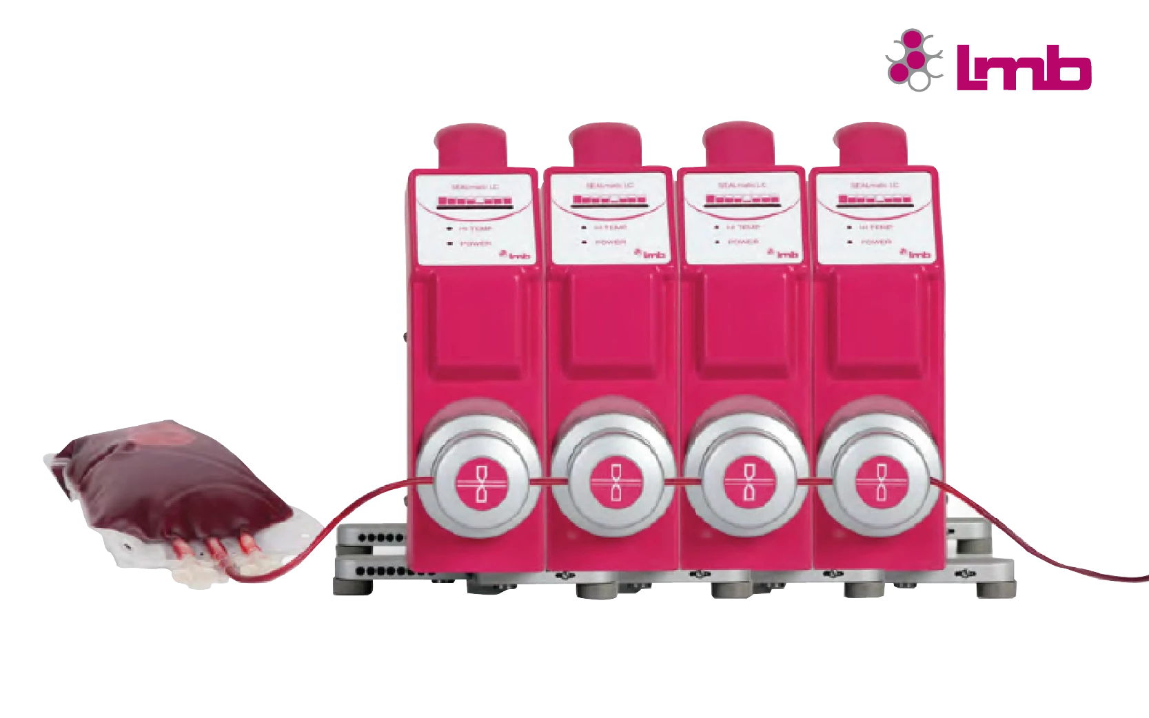 LMB SEALmatic LC เครื่องซีลสายถุงบรรจุเลือดแบบตั้งโต๊ะ 
